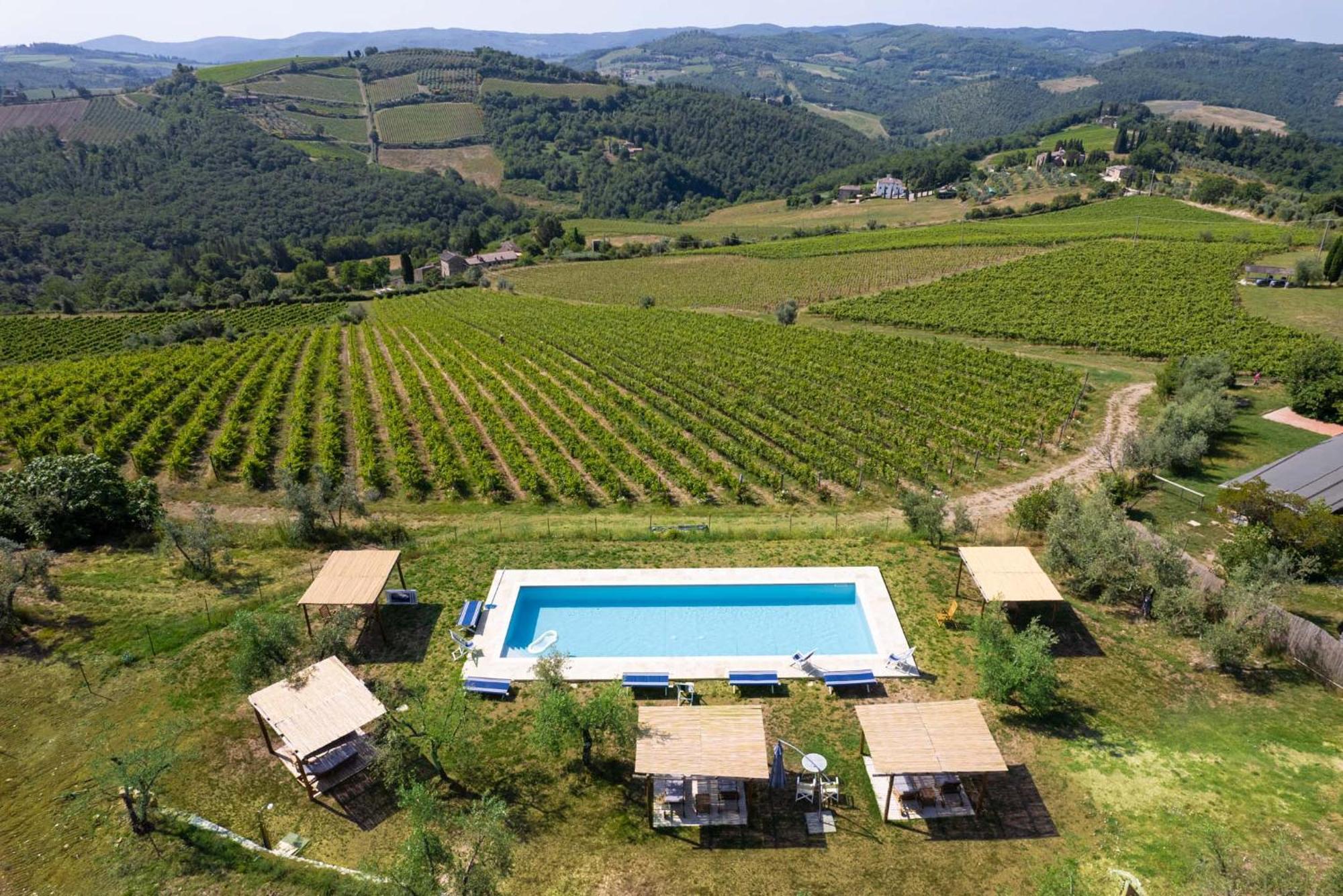 Apartmán Casa Alta Greve in Chianti Exteriér fotografie