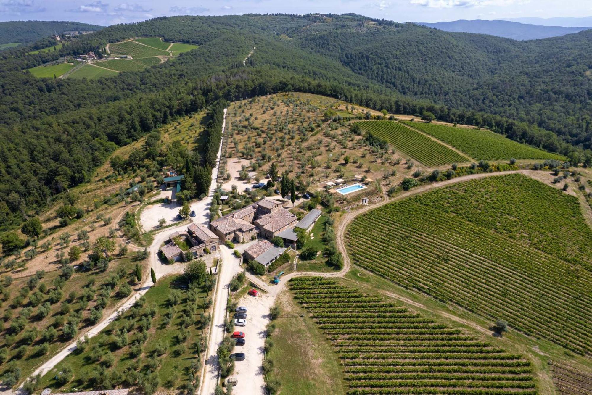 Apartmán Casa Alta Greve in Chianti Exteriér fotografie